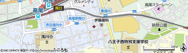 東京都八王子市初沢町1280-1周辺の地図