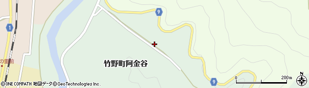 兵庫県豊岡市竹野町阿金谷232周辺の地図