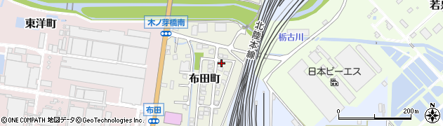 福井県敦賀市布田町84周辺の地図