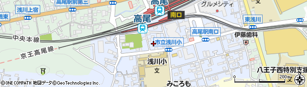 東京都八王子市初沢町1349周辺の地図