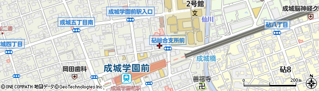 住友生命保険相互会社新都心支社成城支部周辺の地図