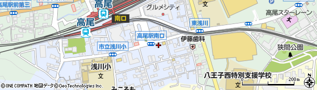 東京都八王子市初沢町1298-5周辺の地図