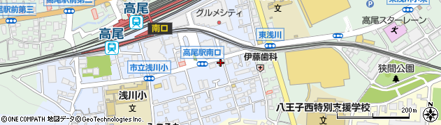 東京都八王子市初沢町1298-2周辺の地図