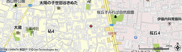 東京都世田谷区砧2丁目4-9周辺の地図
