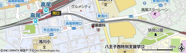 東京都八王子市初沢町1277-5周辺の地図