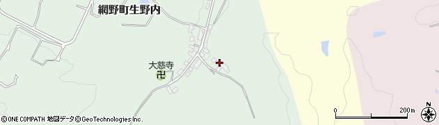 京都府京丹後市網野町生野内77周辺の地図