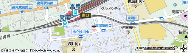 東京都八王子市初沢町1231周辺の地図