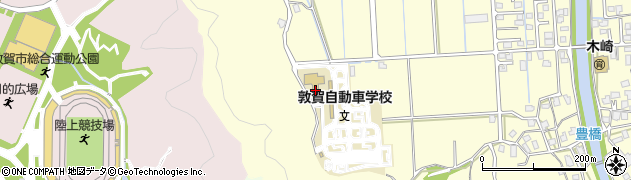 福井県自動車学園敦賀自動車学校周辺の地図