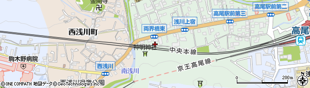 東京都八王子市高尾町1506周辺の地図