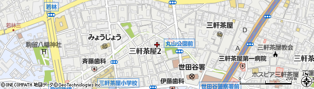 東京都世田谷区三軒茶屋2丁目31周辺の地図