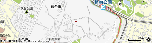 千葉県千葉市稲毛区萩台町周辺の地図