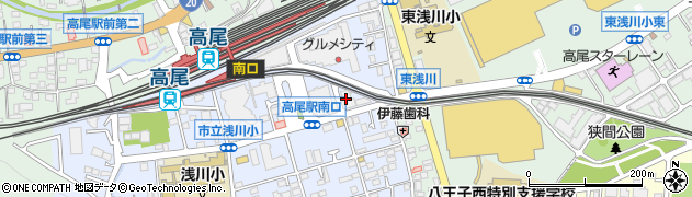 東京都八王子市初沢町1231-16周辺の地図