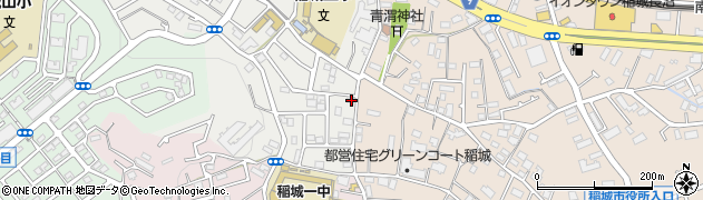東京都稲城市大丸33-10周辺の地図