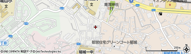 東京都稲城市大丸33周辺の地図