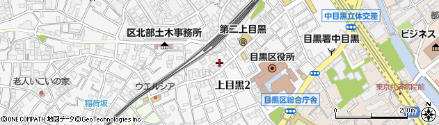 新潟三宝亭東京ラボ中目黒店周辺の地図