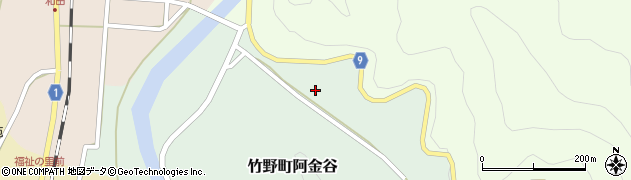 兵庫県豊岡市竹野町阿金谷201周辺の地図