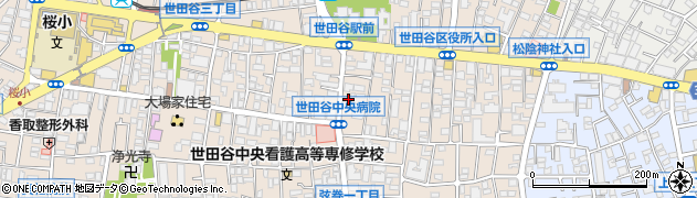 マンマチャオ世田谷１丁目店周辺の地図