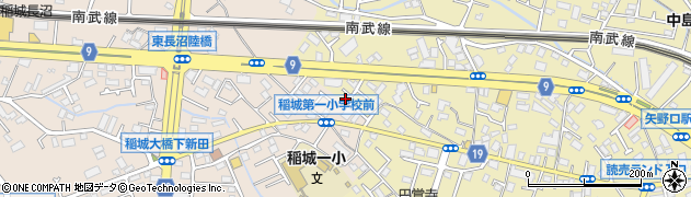 東京都稲城市矢野口963-12周辺の地図