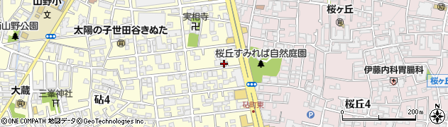 東京都世田谷区砧2丁目5-3周辺の地図
