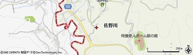 神奈川県相模原市緑区佐野川2517周辺の地図