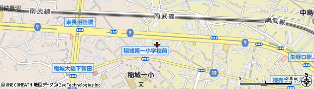 東京都稲城市矢野口963-20周辺の地図