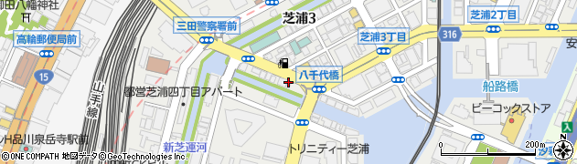 小樽倉庫株式会社　東京支店周辺の地図