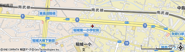 東京都稲城市矢野口963-19周辺の地図