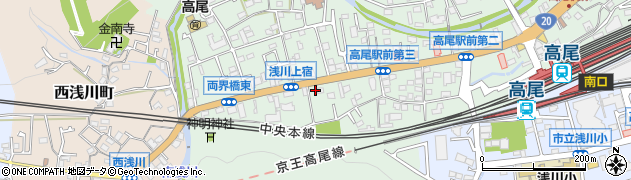 東京都八王子市高尾町1533周辺の地図