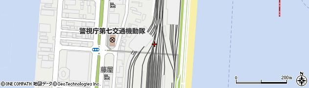 東京都江東区新木場4丁目4周辺の地図