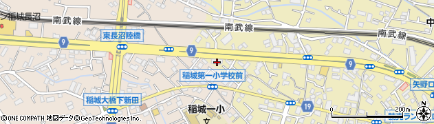 東京都稲城市矢野口965周辺の地図
