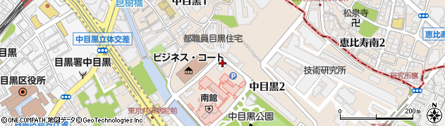 東京共済病院周辺の地図