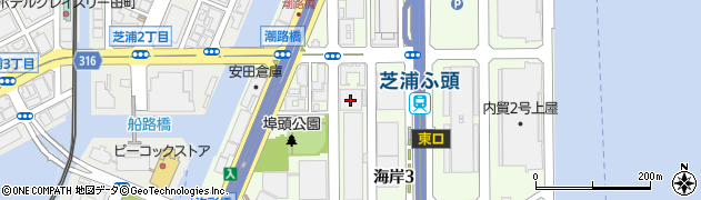 日塩株式会社　東京営業所周辺の地図