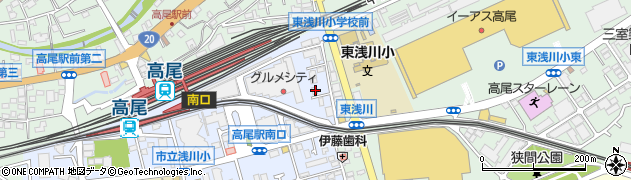 東京都八王子市初沢町1264-2周辺の地図