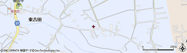 千葉県八街市東吉田639周辺の地図