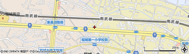 東京都稲城市矢野口973-10周辺の地図