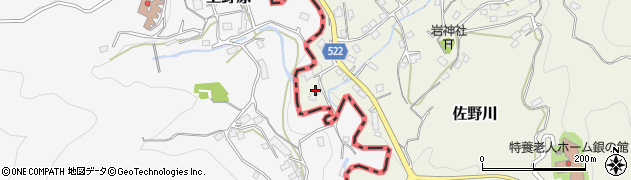神奈川県相模原市緑区佐野川2429周辺の地図