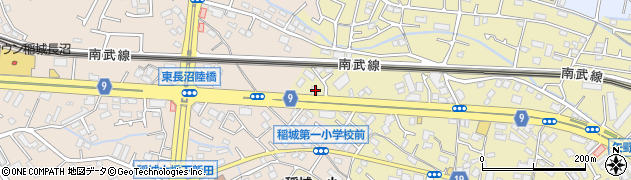 東京都稲城市矢野口973周辺の地図