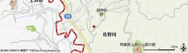 神奈川県相模原市緑区佐野川2491周辺の地図