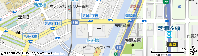 五十嵐冷蔵株式会社　本社周辺の地図