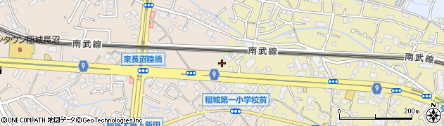 東京都稲城市矢野口973-8周辺の地図