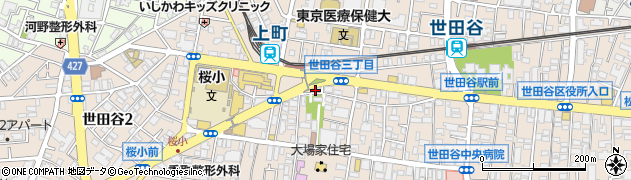 京城館周辺の地図