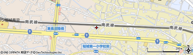 東京都稲城市矢野口968周辺の地図
