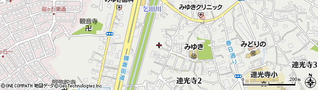 東京都多摩市連光寺2丁目6-34周辺の地図