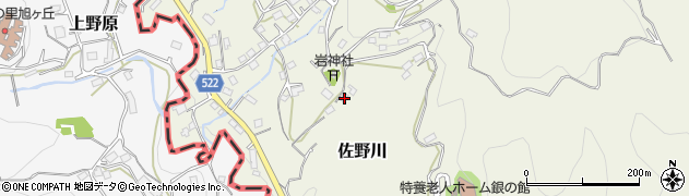 神奈川県相模原市緑区佐野川2536周辺の地図