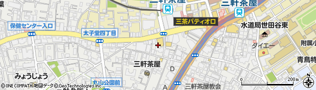 東京都世田谷区三軒茶屋2丁目15周辺の地図