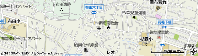 東京都調布市染地2丁目2 3の地図 住所一覧検索 地図マピオン