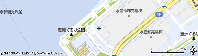 東京都江東区豊洲6丁目5周辺の地図