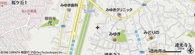 東京都多摩市連光寺2丁目7周辺の地図