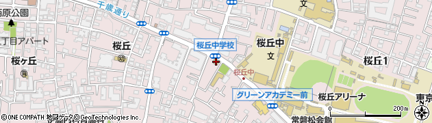 ファミリーマート桜丘３丁目店周辺の地図