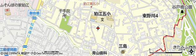 リハビリフィットネスゆずりは 狛江喜多見周辺の地図